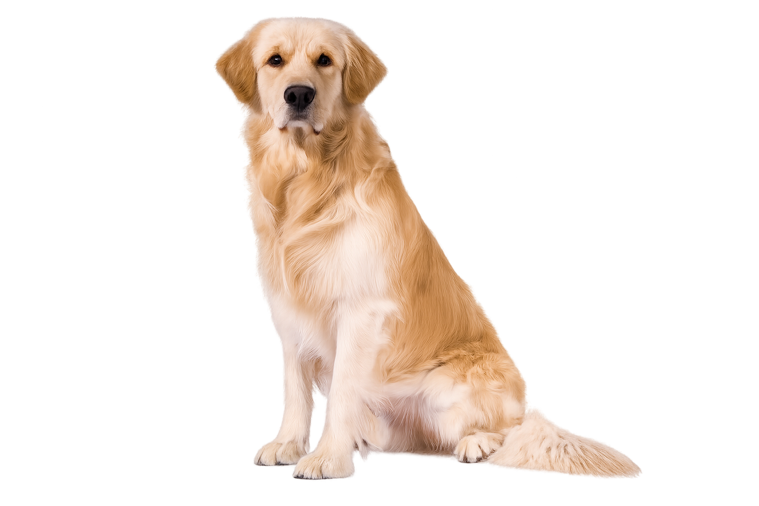 golden retriever transparent